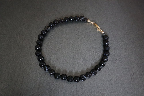 Black Agate Bracelet